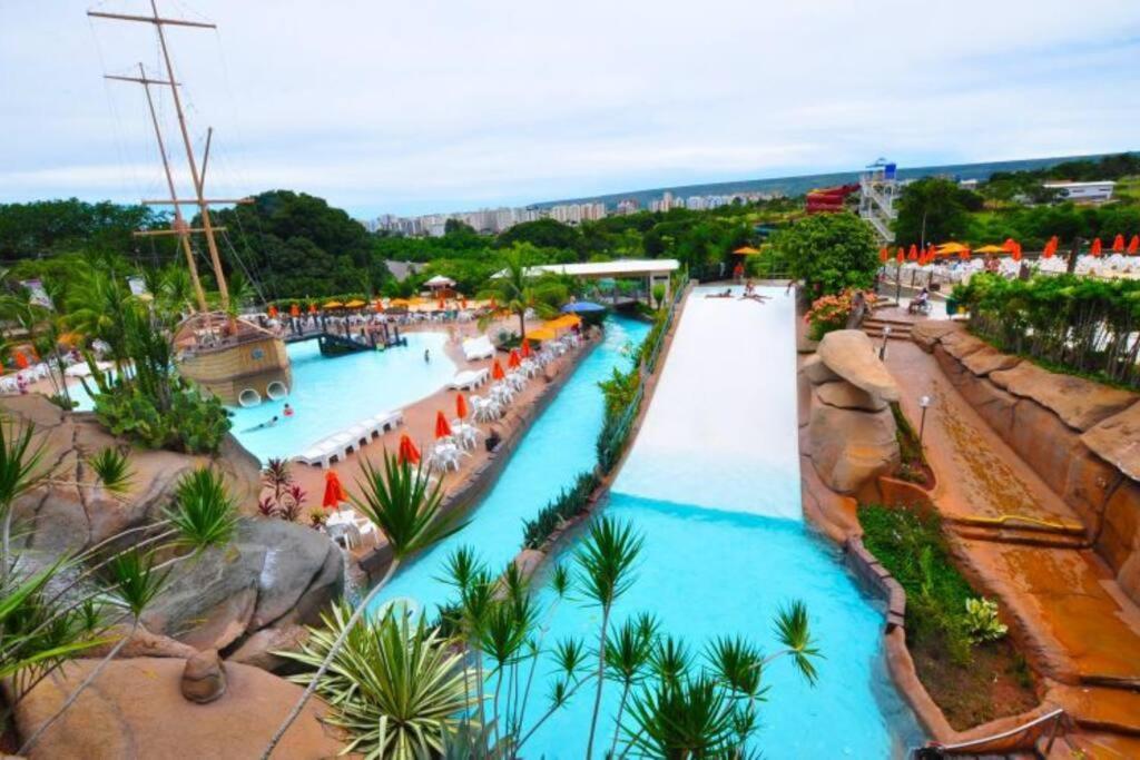 Piazza Diroma Acqua Park, Requinte E Diversao Caldas Novas Exterior photo